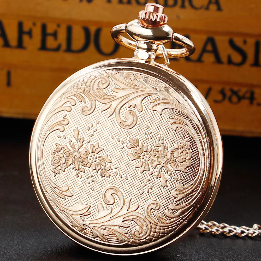 Pocket Watch with Lovely Owl Full Hunter Alloy Quartz Clock with Necklace Fob Chain  Antique Watches for Men Women XH1010