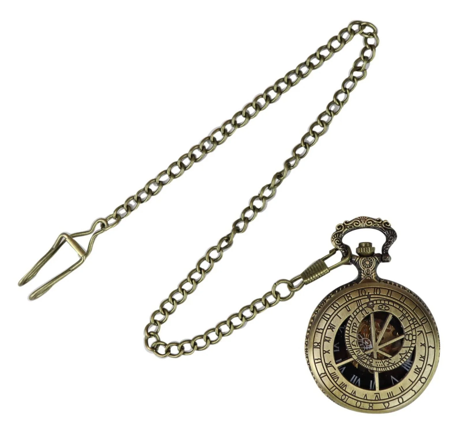 Pocket Watch Mechanical Peaky Blinders Hunter Automatic