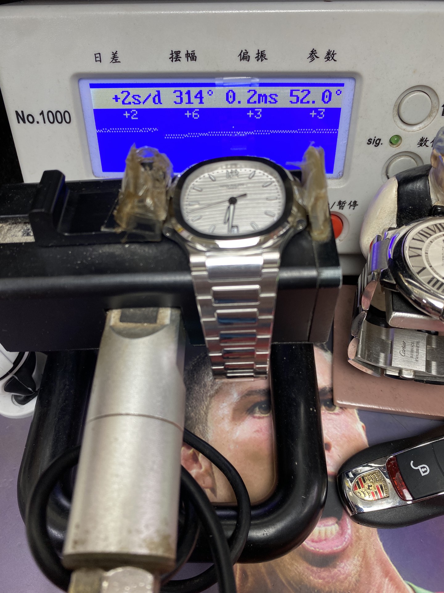 Patek Philippe Nautilus series 71181A-010, White Dial with Steel Bracelet Version, 35.2mm size.