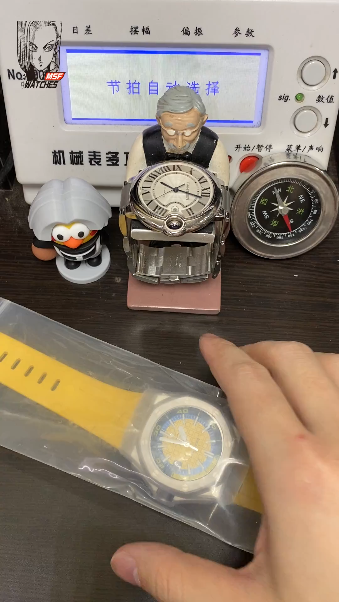 Audemars Piguet Royal Oak Offshore Series 15710ST.OO.A051CA.01, Yellow Dial, 42mm Size.