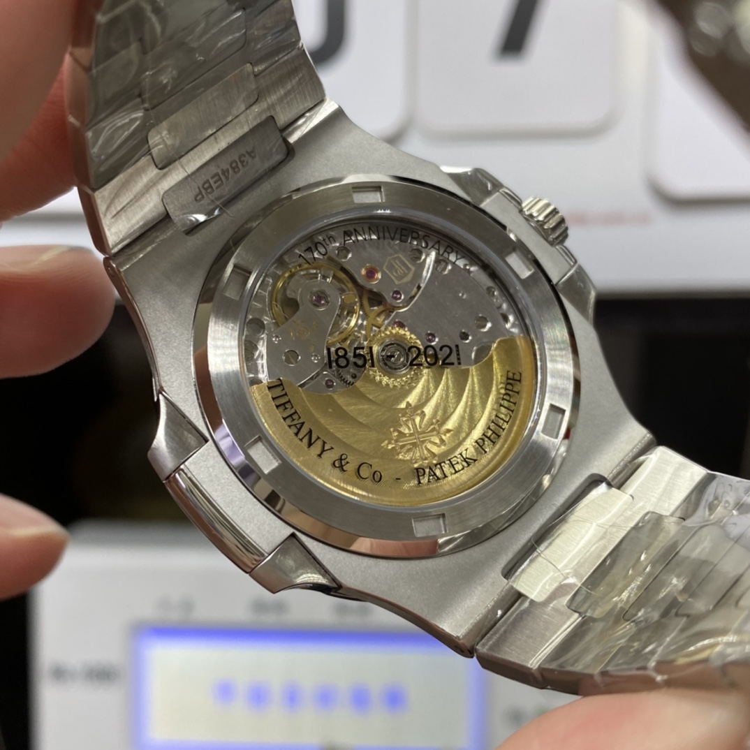 Patek Philippe Nautilus series 57111A-018, Tiffany Blue Dial, 40mm Size.