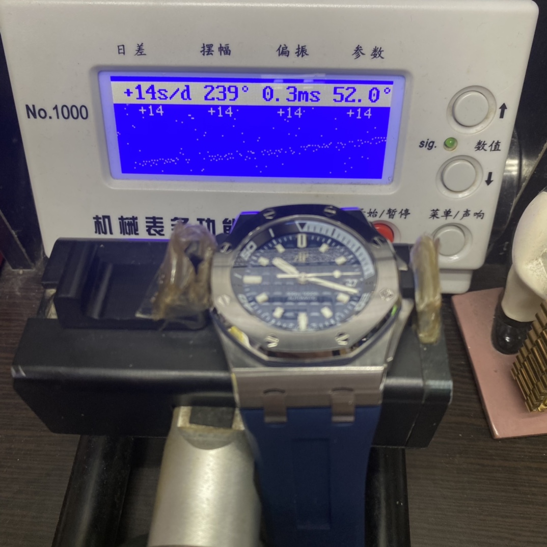 Audemars Piguet Royal Oak Offshore Series 15720ST.OO.A027CA.01, Blue Dial, 42mm Size.