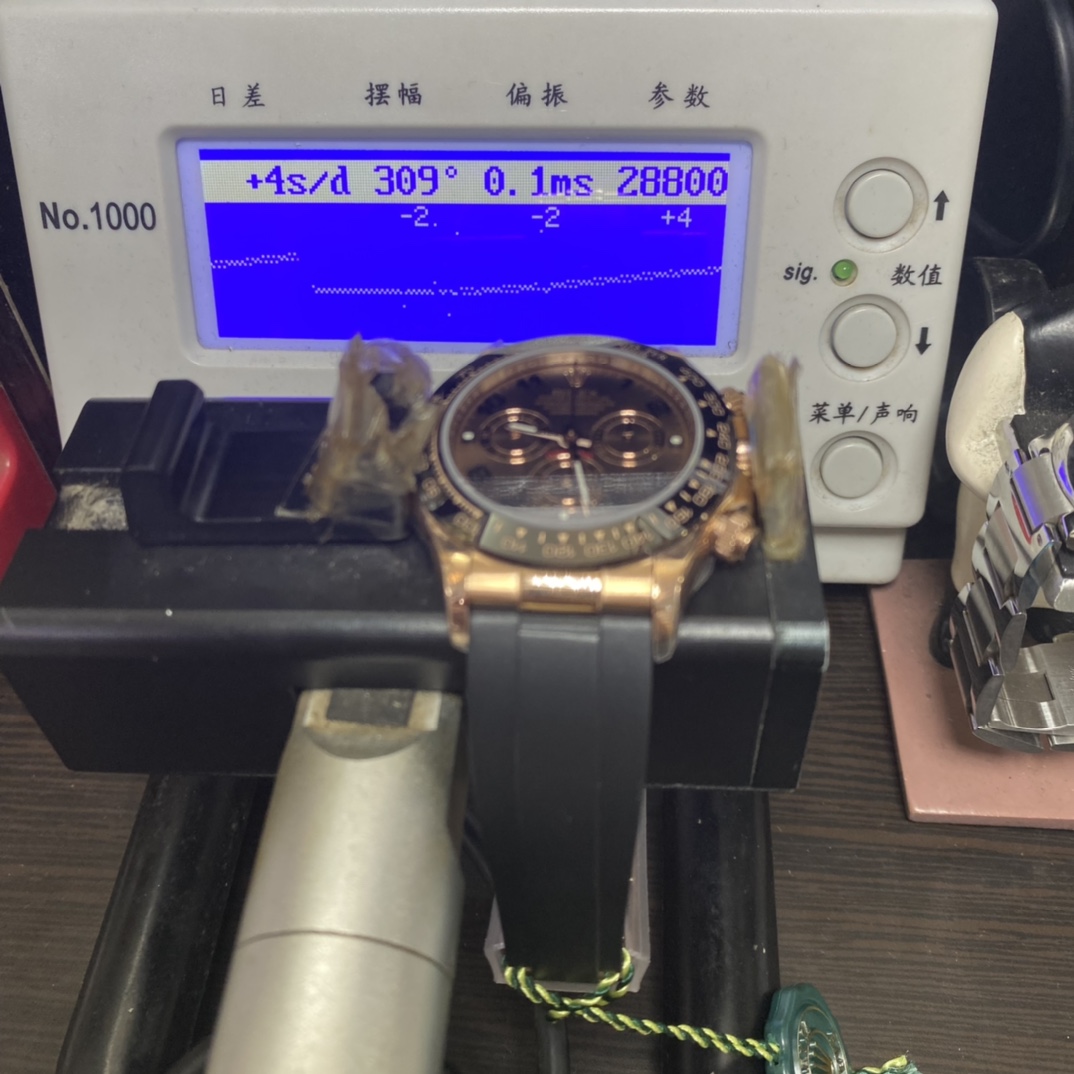 Rolex Cosmograph Daytona Series M116515ln-0015, Rose Gold Case Coffee Dial with Numerals Ceramic Bezel, 40 mm size.