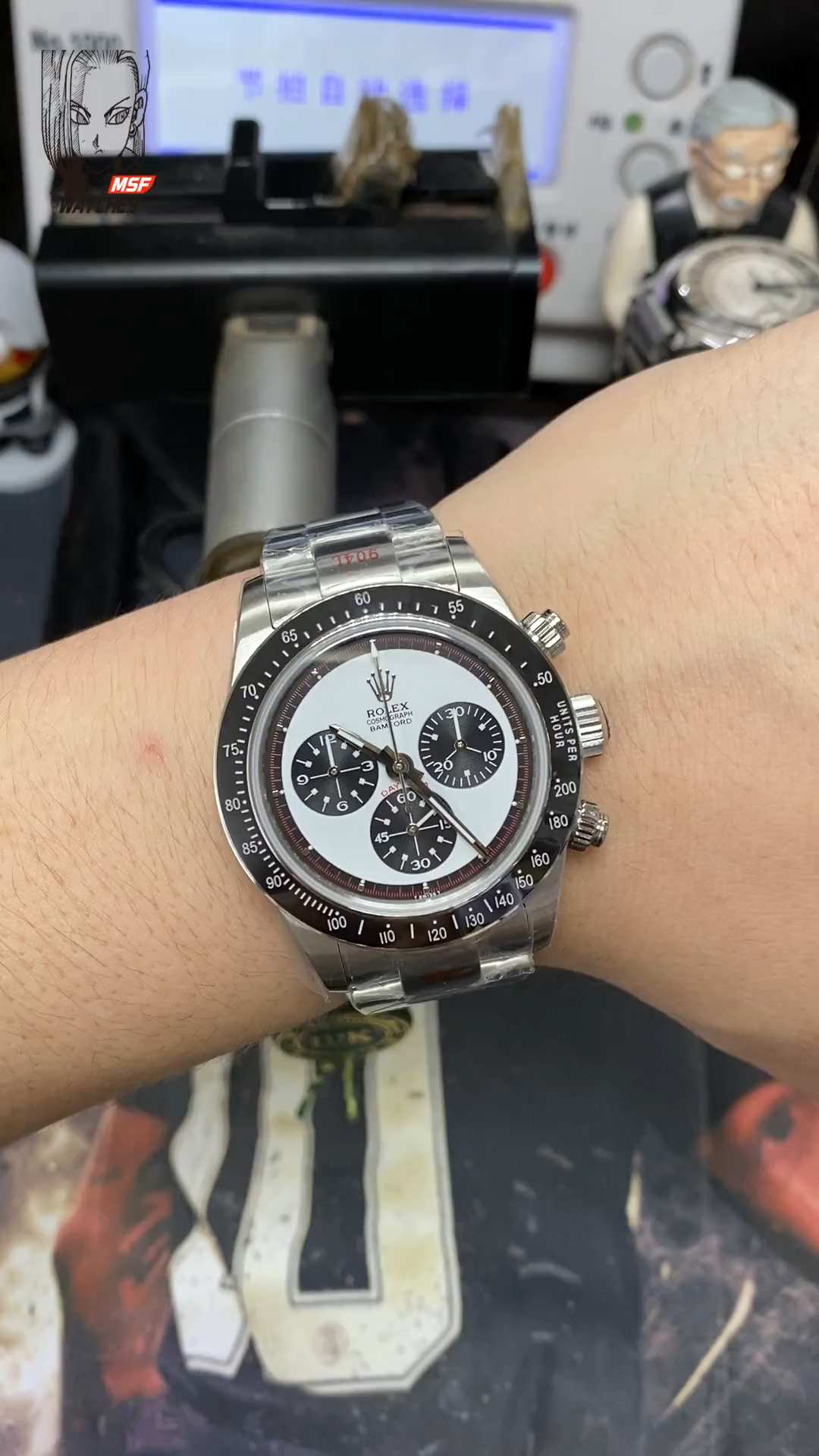 Rolex Cosmograph Daytona Series IPK modify , 40mm size.