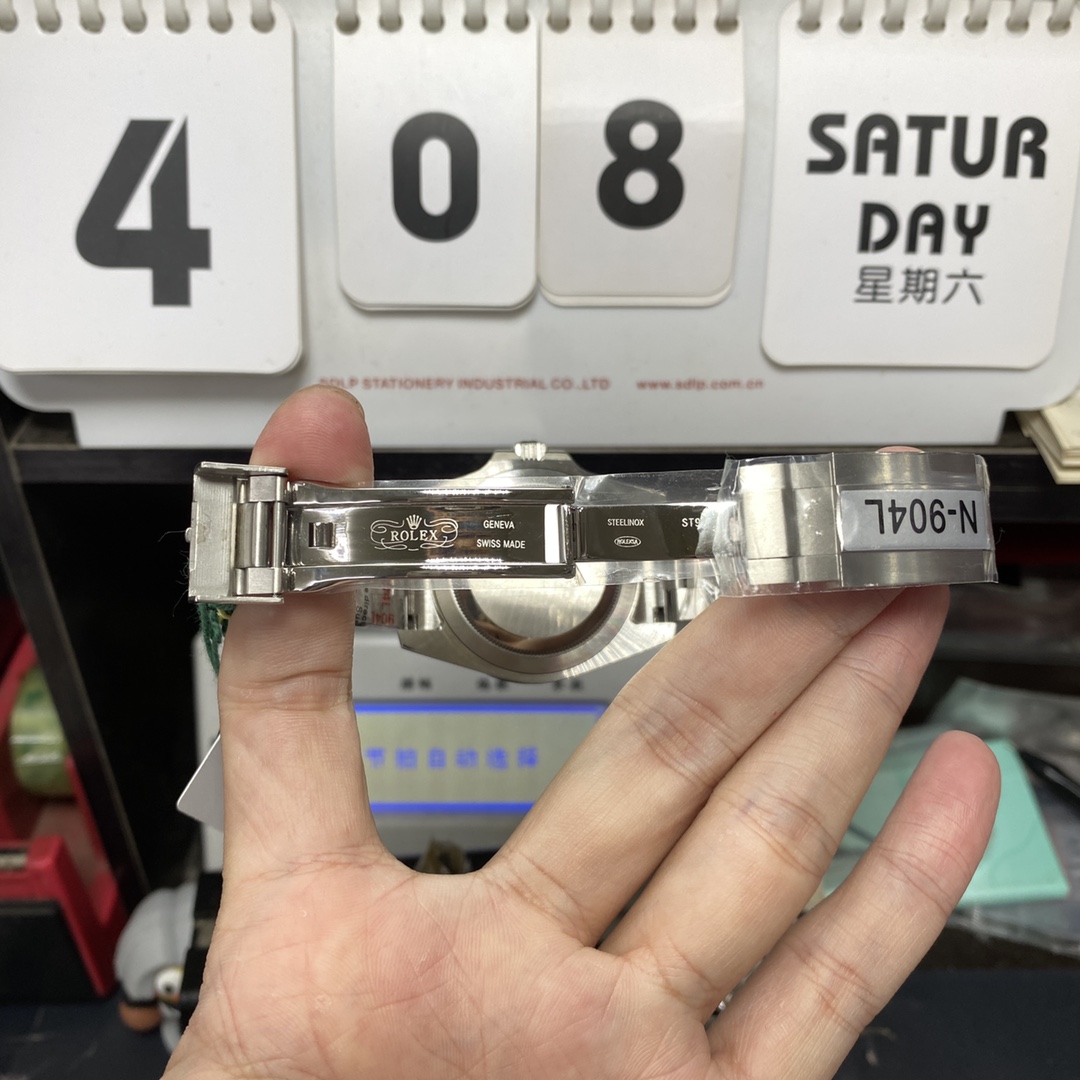 Rolex Explorer II GMT series m216570-0001, white Dial, 42mm size, Stainless Steel Bracelet.