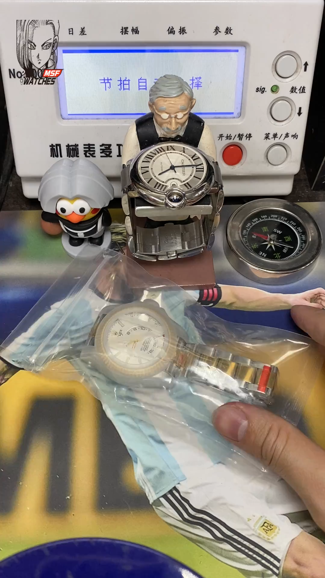 Rolex SKY-DWELLER series white Dial 18k gold brezel,  18k gold-Steel Bracelet ,Month Date and GMT Dual Time Zone Functions, 42mm Size.