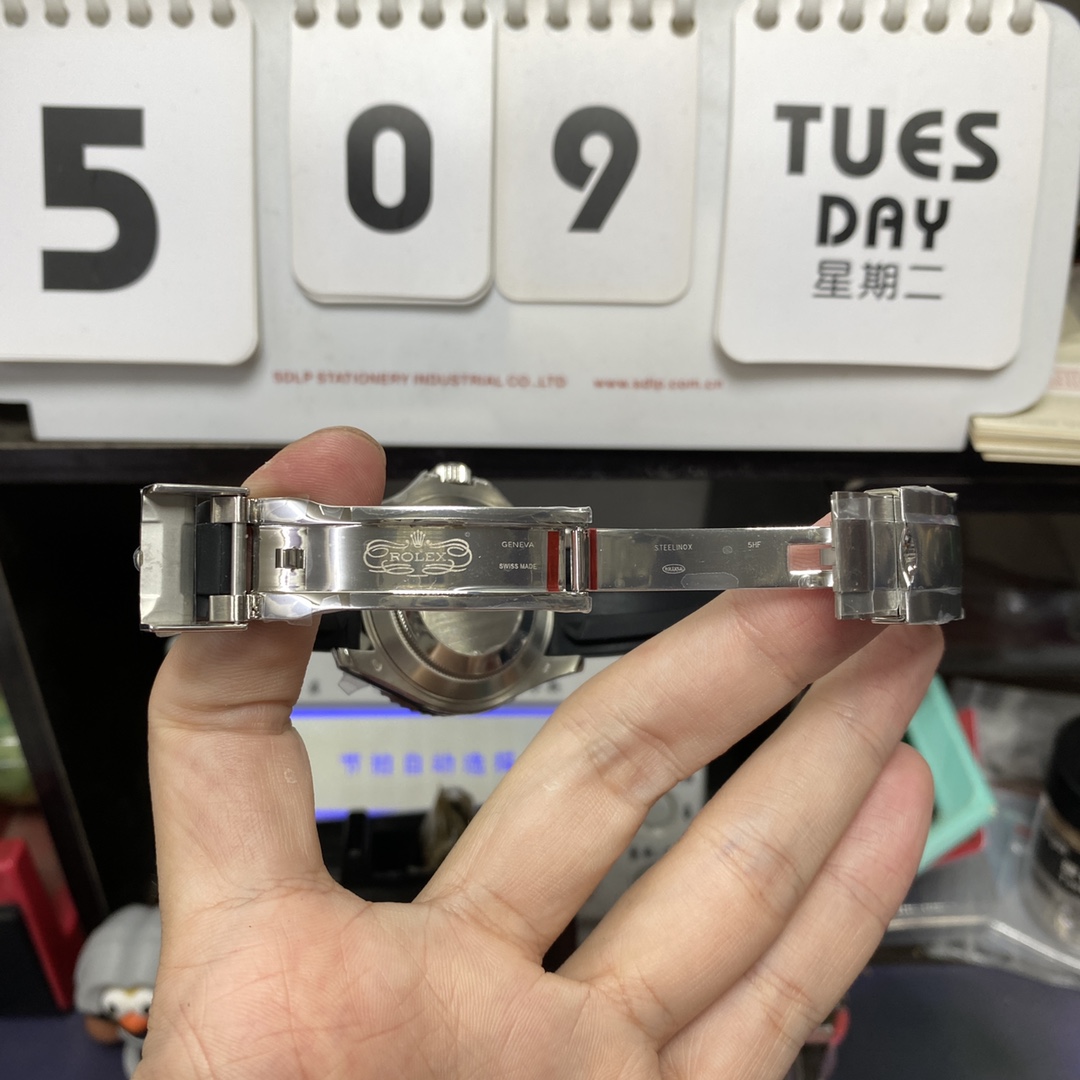 Rolex Yacht-Master Series FULL DIAMOND Case Black Dial, 40mm size.