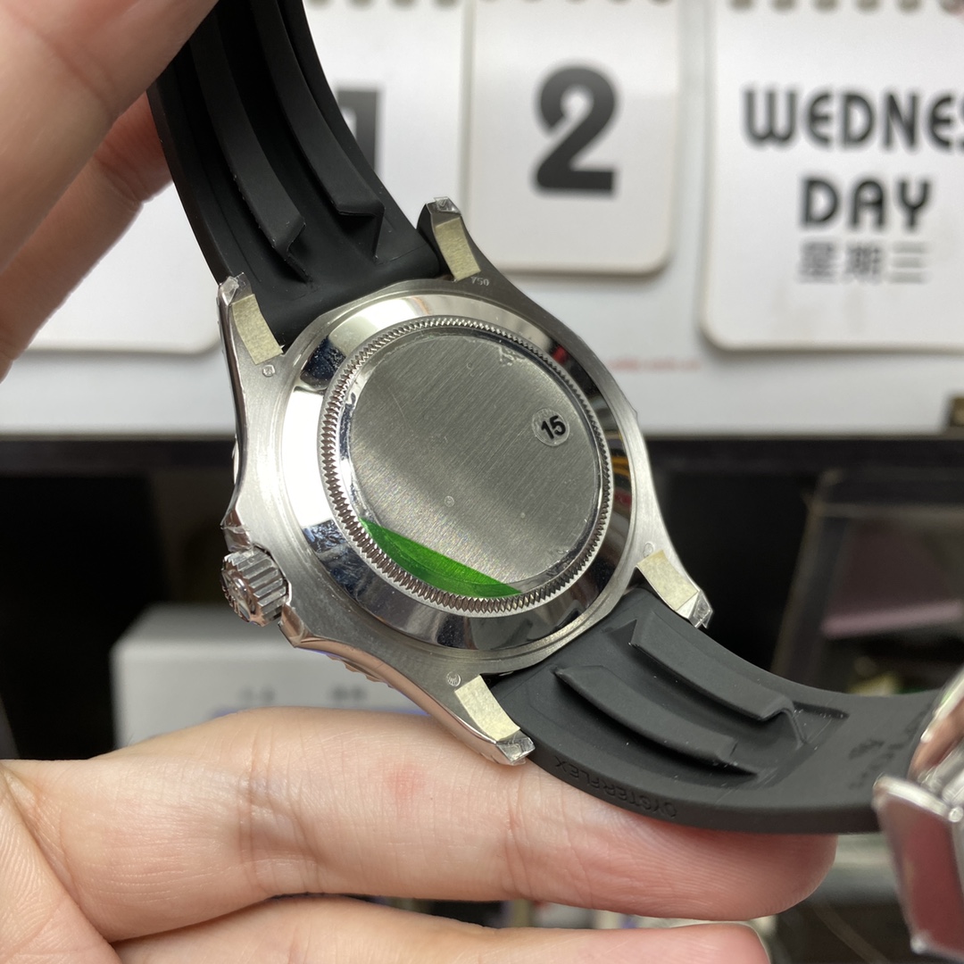 Rolex Yacht-Master Series m226659-0002, Platinum with Black Dial Black Ceramic Bezel, 42mm Size.