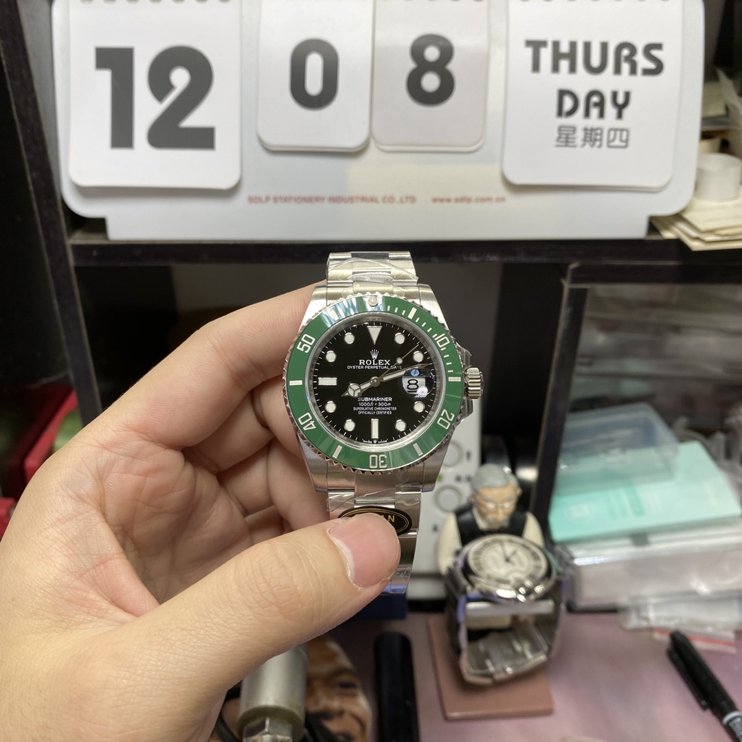 Rolex Submariner Series m126610lv-0002, New Green Hulk 