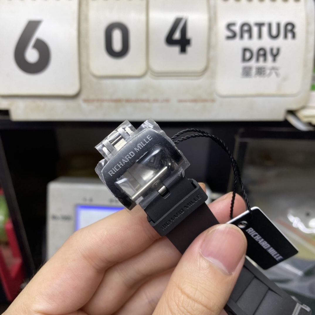 Richard Mille Men's Collection series RM12-01, Made of Black Forged Carbon TPT Material.