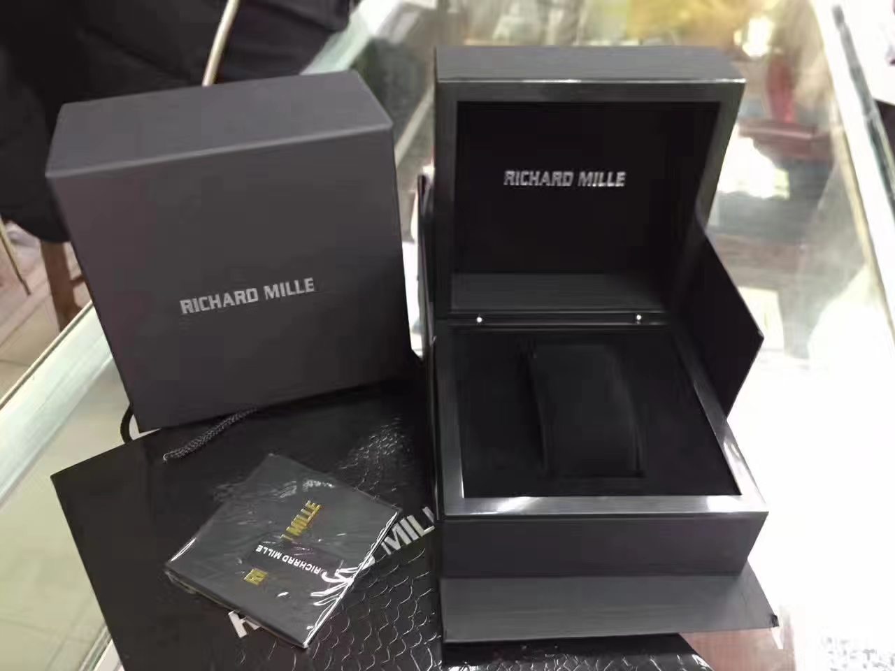 Richard mille Original Full set Box 【all wooden】