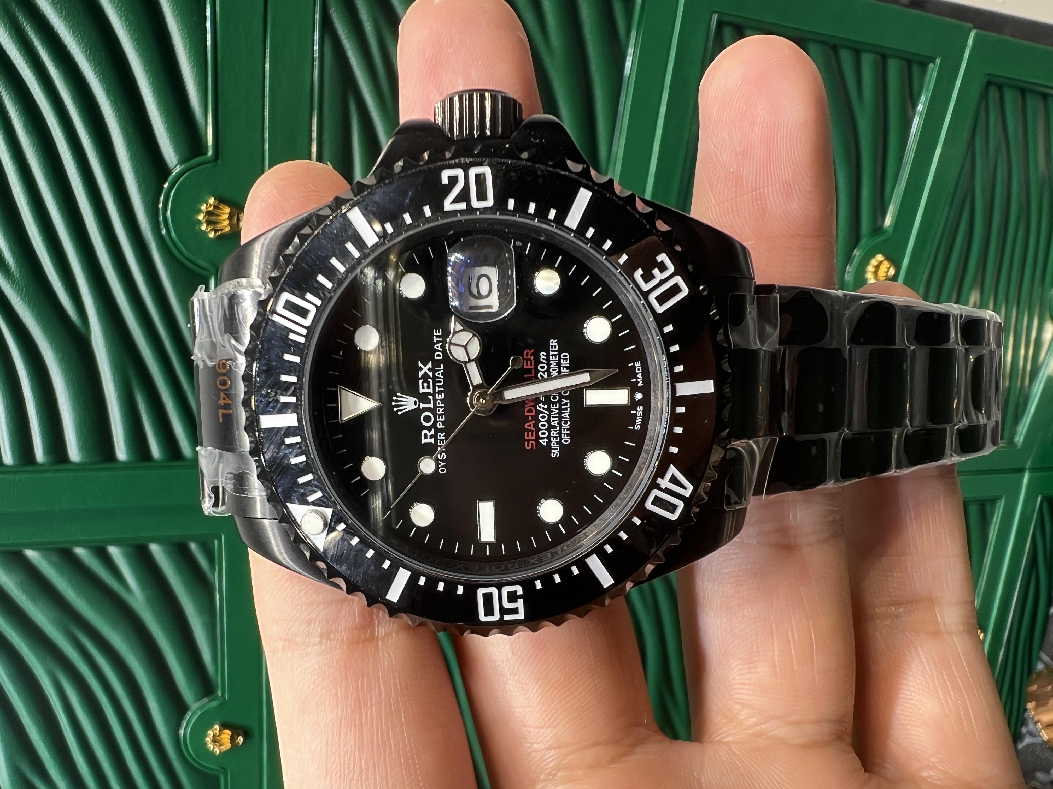 ROLEX Sea-Dweller BLAKEN MODIFY DEEPSEA RED LETTER. 43MM