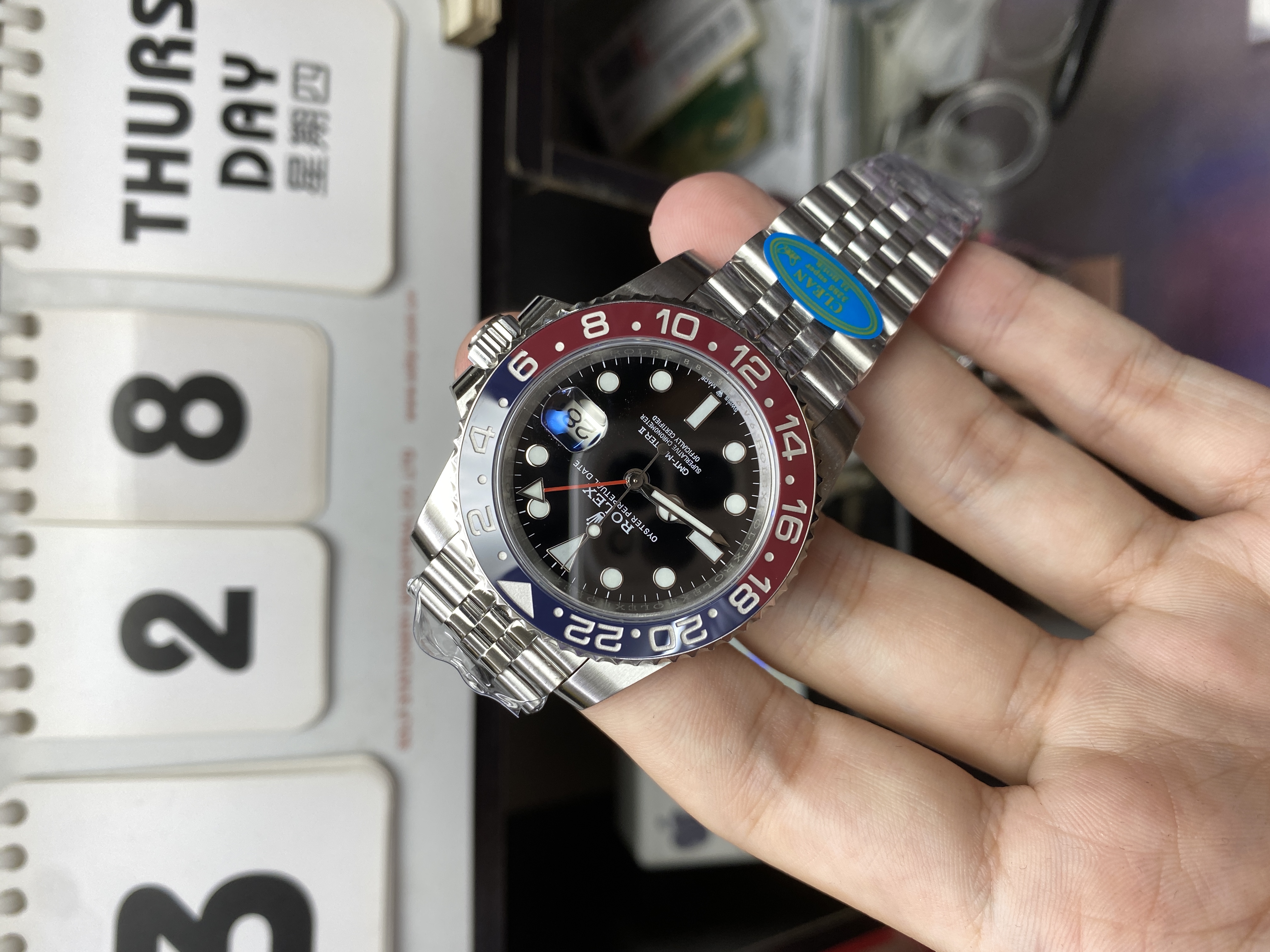 Rolex GMT-Master II Series M126710BLRO-0001 Watch Model (Coke Bezel)40mm