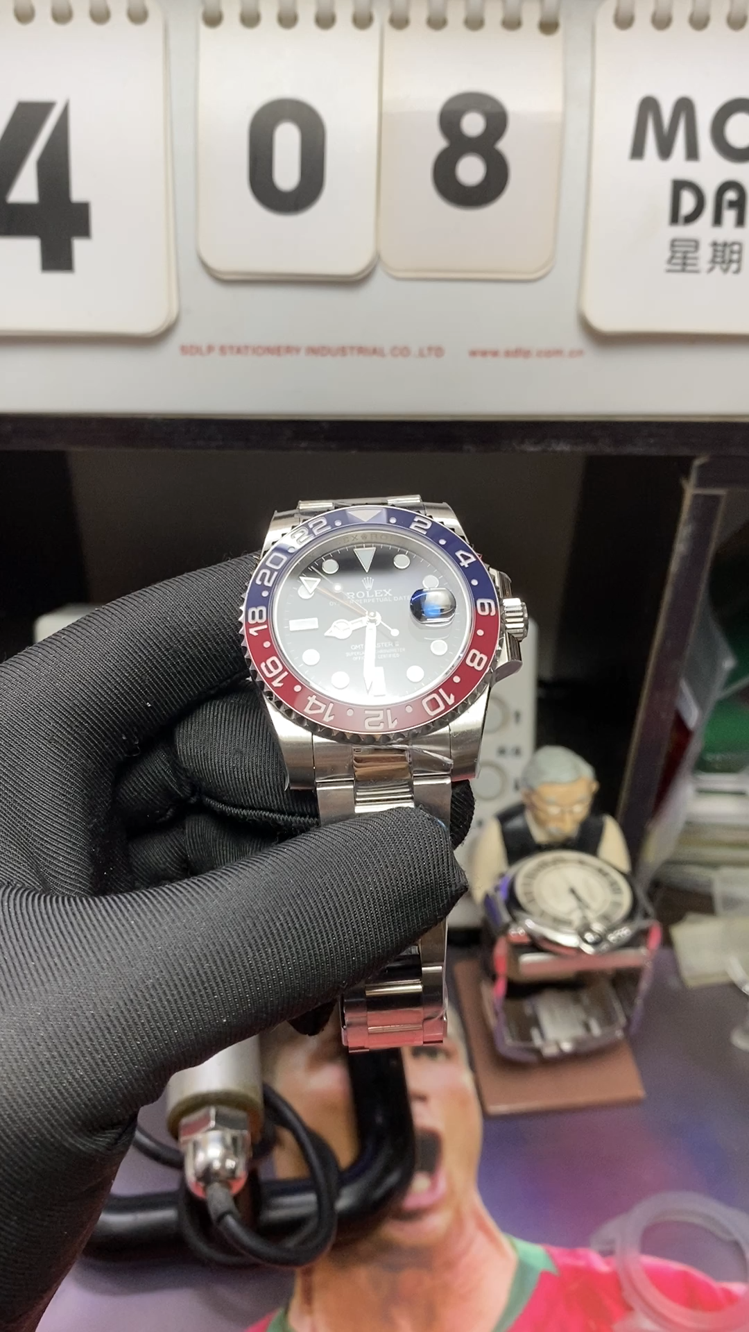 Rolex GMT-Master II Series Watch model M126710BLRO-0002 40mm