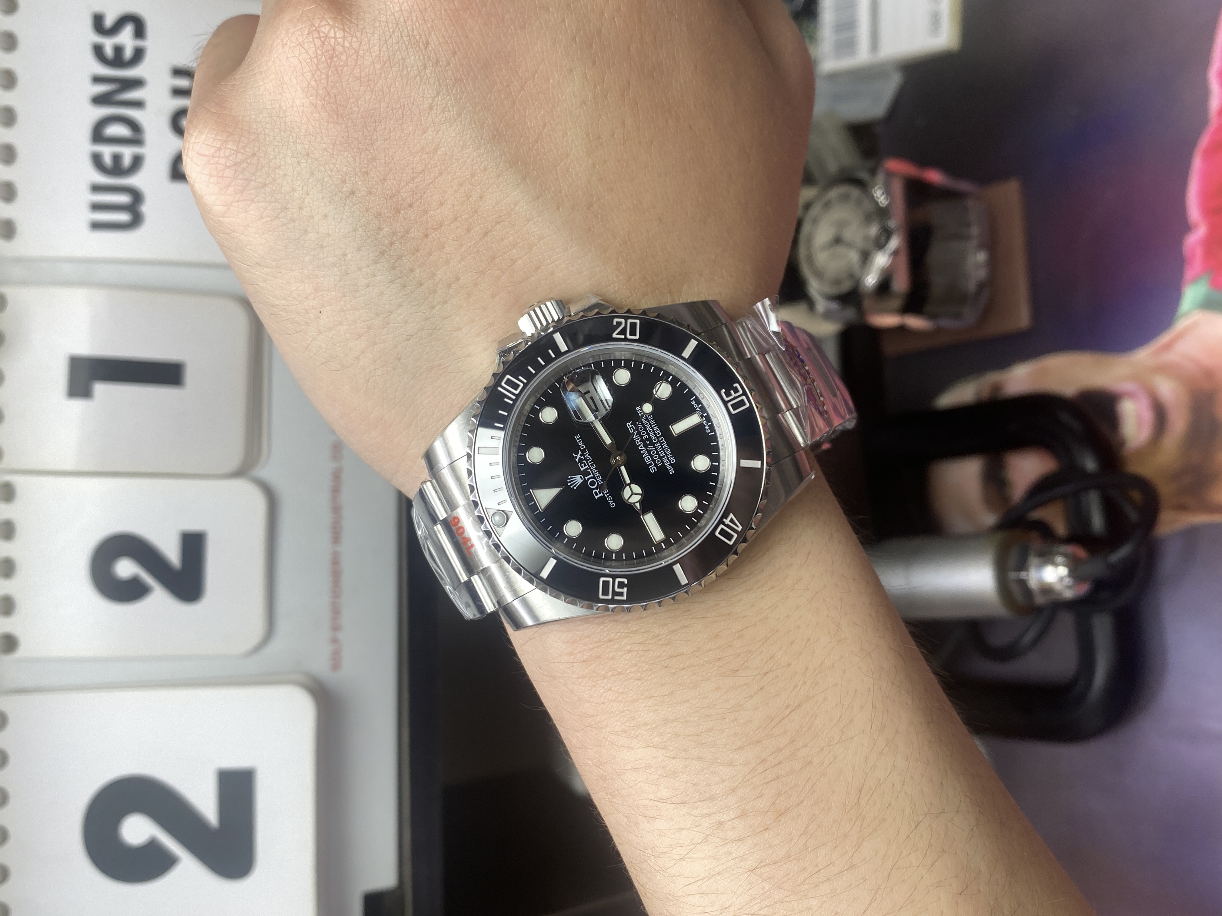 Rolex Submariner Series Watch Model M116610LN-0001 40mm