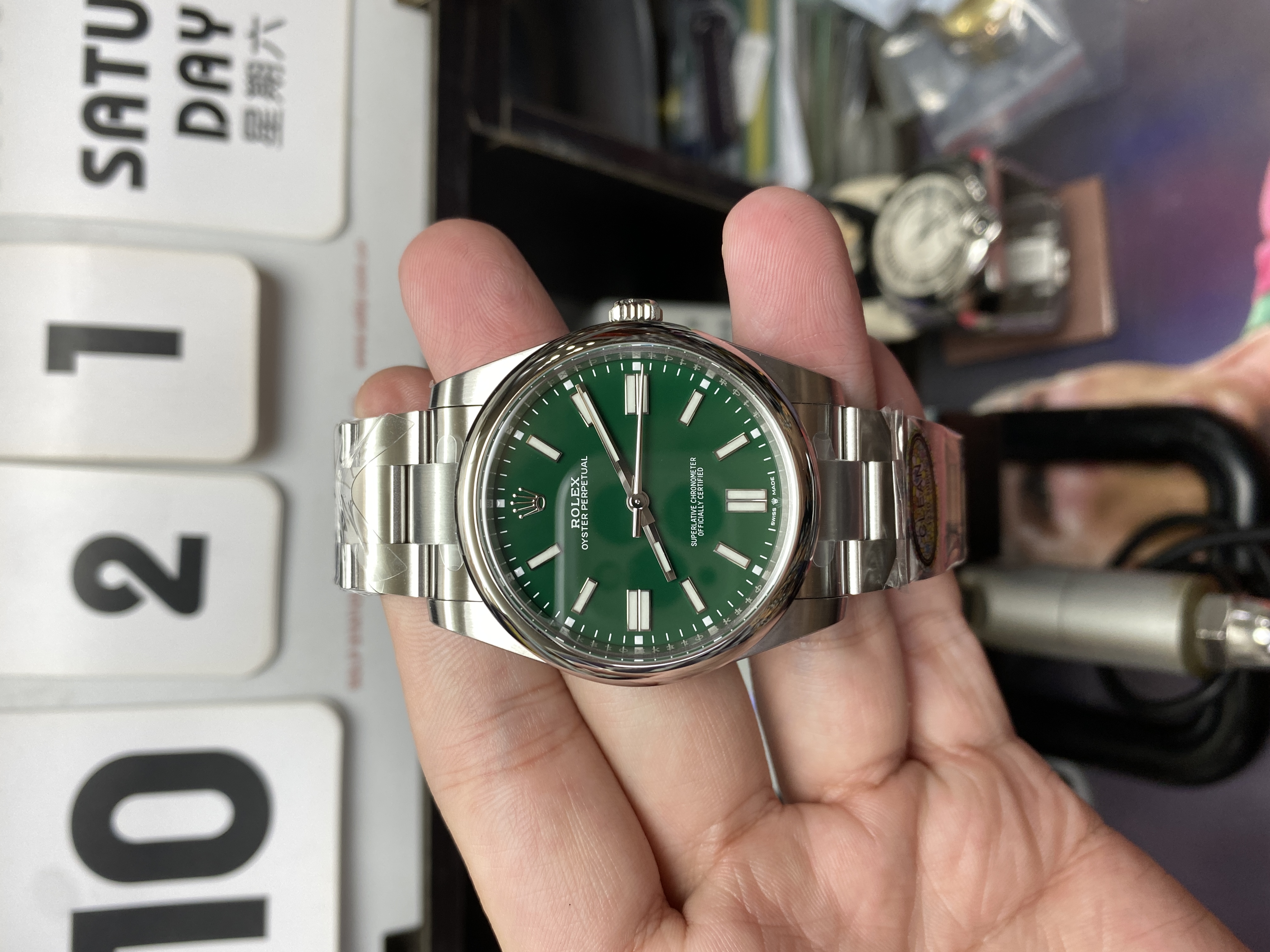 Rolex Oyster Perpetual Series Watch Model M124300-0005 41mm