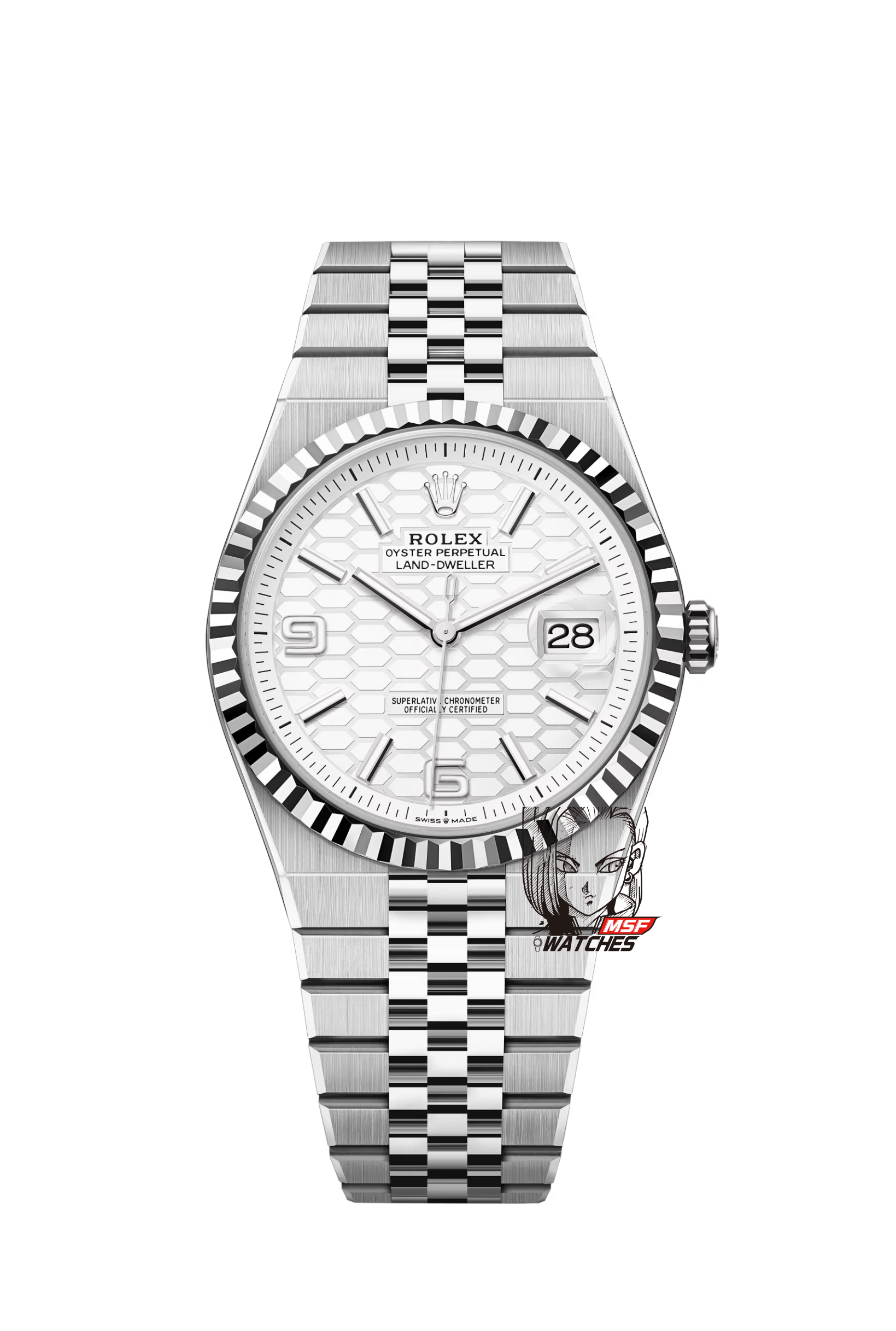 Rolex Land Dweller Series Watch Model M127334-0001 40mm